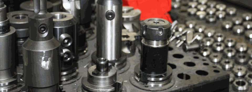 Machine tool holders, collets, and custom tooling built in-house at Damark Manufacturing